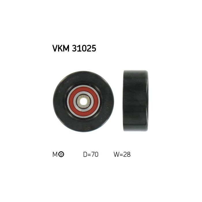Ролик натяжителя ремня SKF VKM 31025 Фото