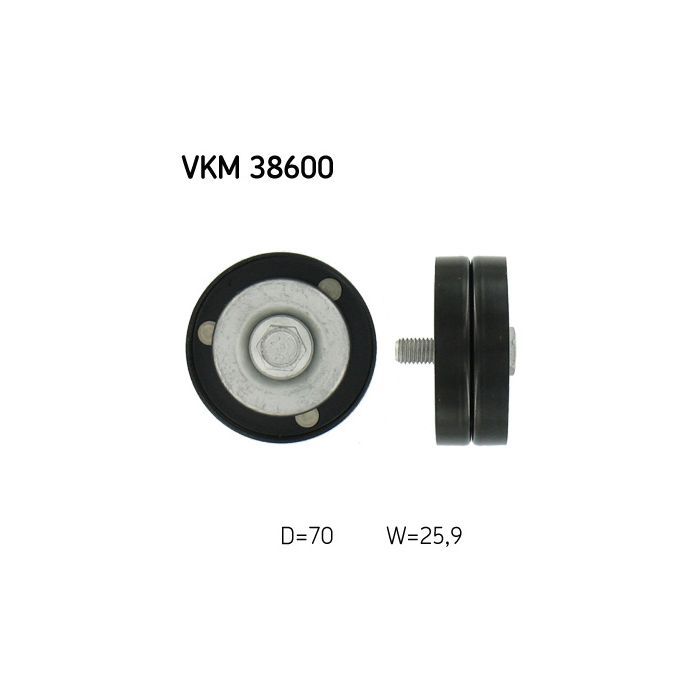 Ролик натяжителя ремня SKF VKM 38600 Фото