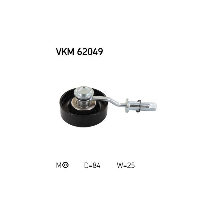 Ролик натяжителя ремня SKF VKM 62049 Фото