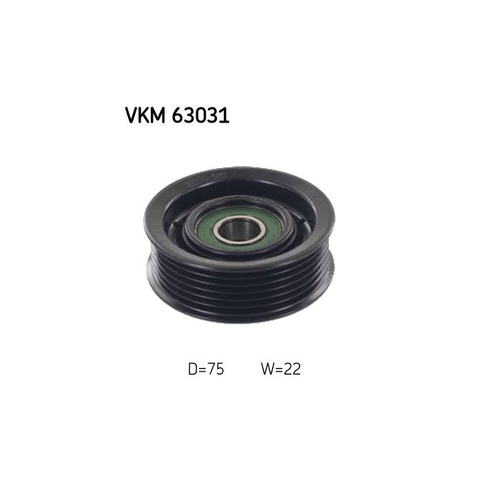 Ролик натяжителя ремня SKF VKM 63031 Фото