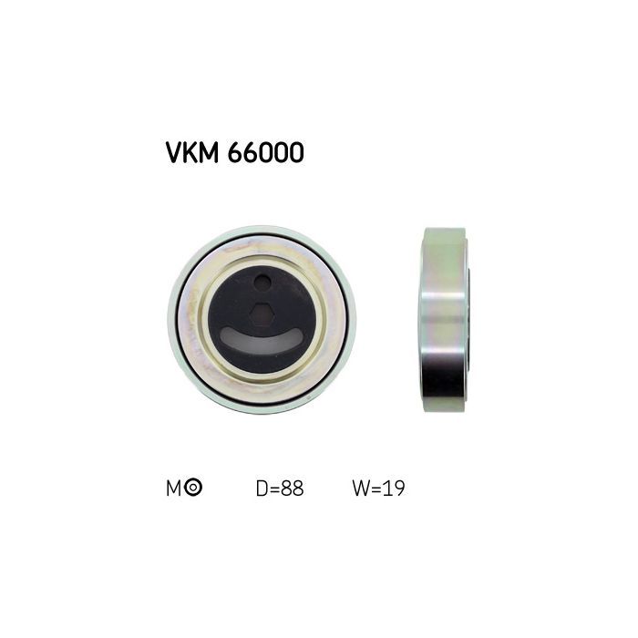 Ролик натяжителя ремня SKF VKM 66000 Фото