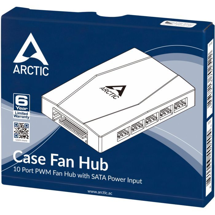 Контроллер вентилятора Arctic CASE FAN HUB Фото 6