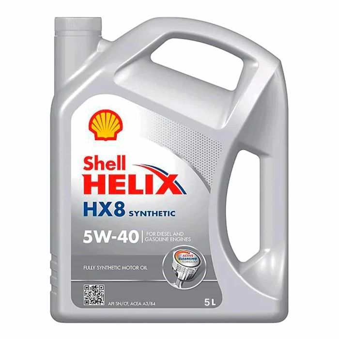 Моторное масло Shell Helix HX8 5W 40 5л Фото