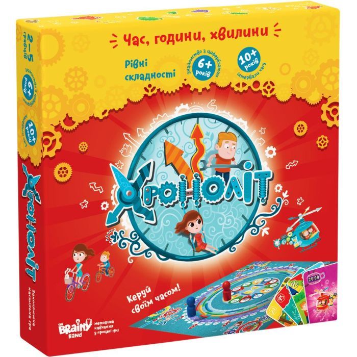 Настольная игра The Brainy Band Хроноліт Фото