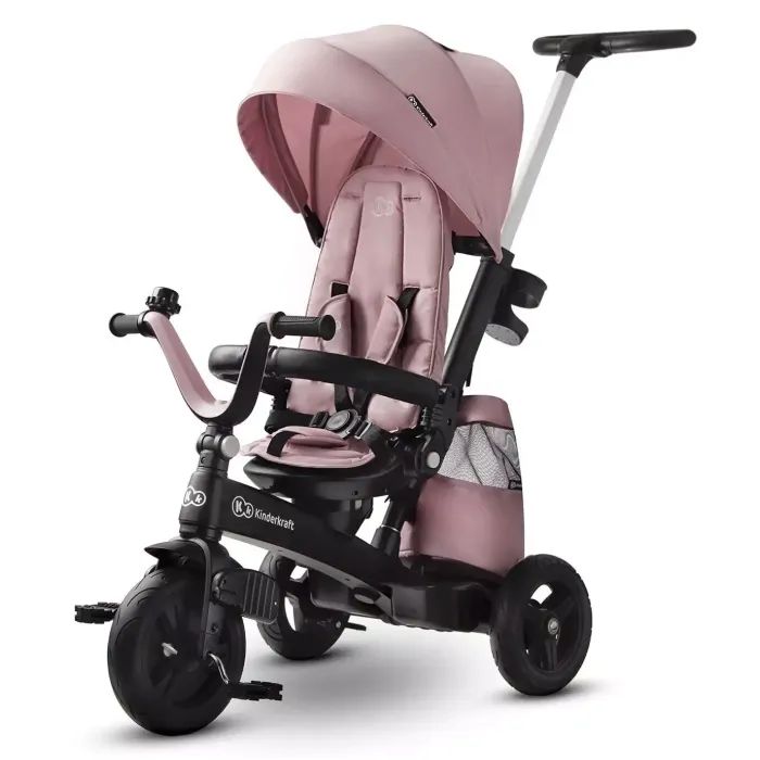 Детский велосипед Kinderkraft Easytwist Mauvelous Pink (KKRETWIPNK0000) Фото