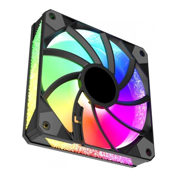 Кулер для корпуса Zezzio ZF-B120 COLORFUL Фото 4