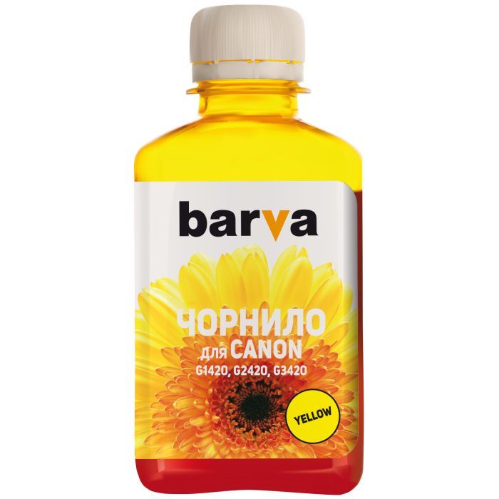 Чернила Barva Canon GI-41 180 мл, yellow Фото