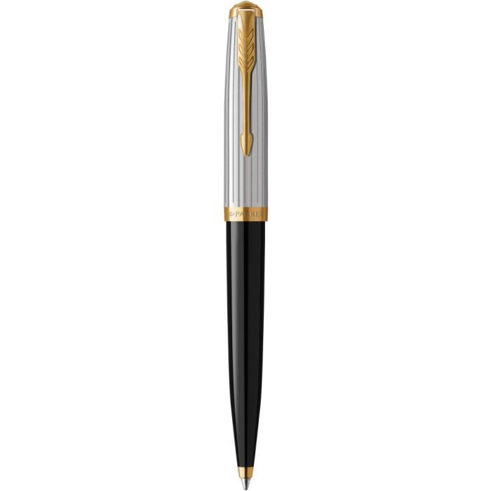 Ручка шариковая Parker 51 Premium Black GT BP Фото