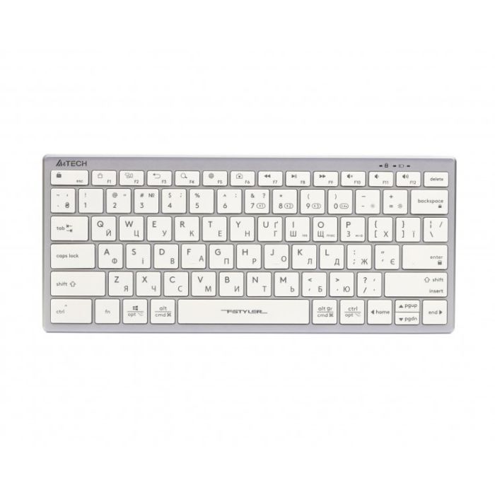 Клавиатура A4Tech FBX51C Wireless/Bluetooth White Фото