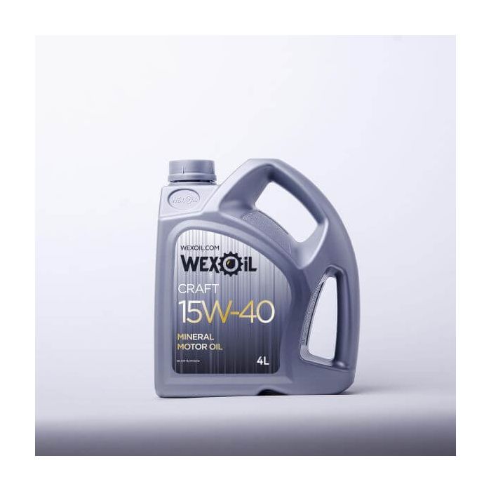 Моторное масло WEXOIL Craft 15w40 4л Фото