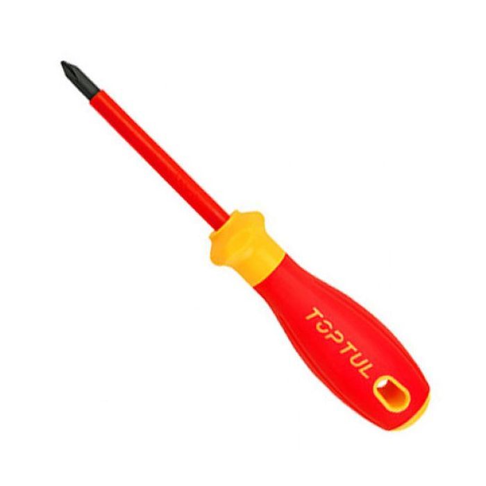 Отвертка Toptul диэлектрическая крестовая PH0x60мм (1000V) VDE Pro Фото