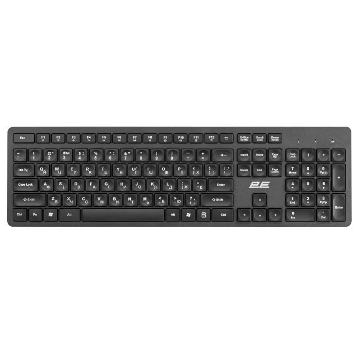 Клавиатура 2E KS260 Wireless Black Фото