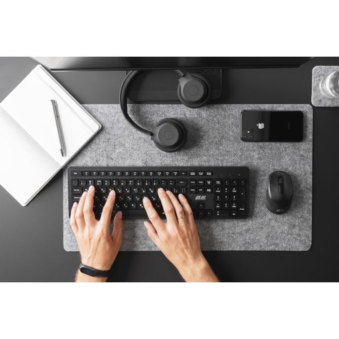 Клавиатура 2E KS260 Wireless Black Фото 3