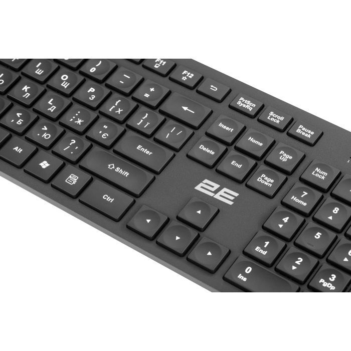 Клавиатура 2E KS260 Wireless Black Фото 8