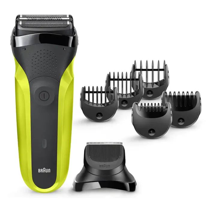 Электробритва Braun Series 3 300BT 5408 black/green Фото