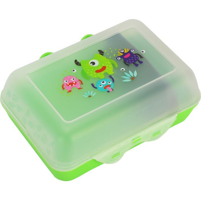 Ланч-бокс детский Optima FUNNY COMPANY 850 мл, светло зеленый Фото