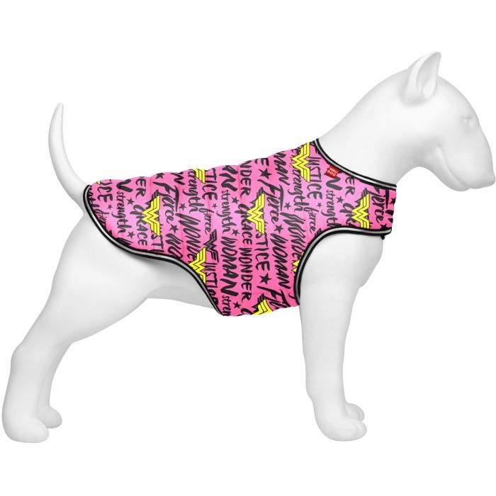 Курточка для животных WAUDOG Clothes "Чудо-женщина в розовом" XS Фото