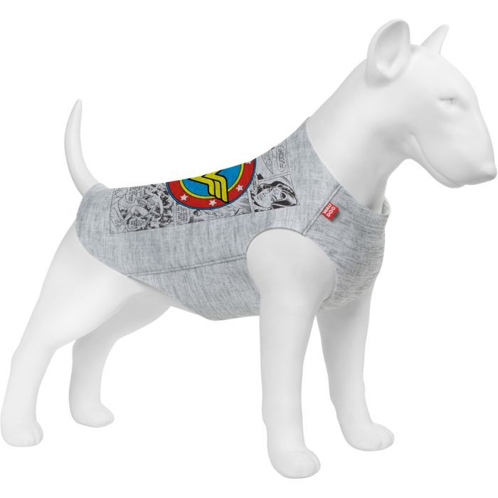 Борцовка для животных WAUDOG Clothes "Диво-жінка комікс" S40 Фото