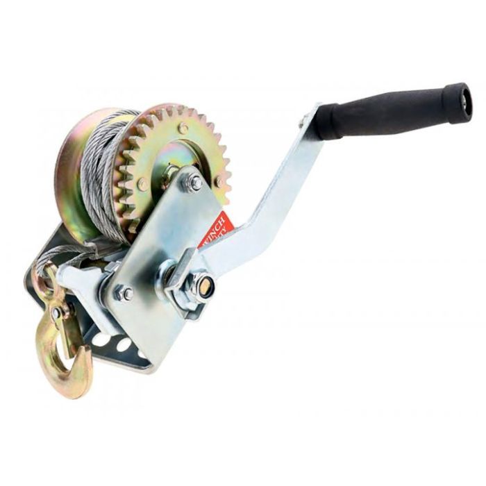 Лебедка Forte HWT-800, 360 кг, трос 10 м Фото