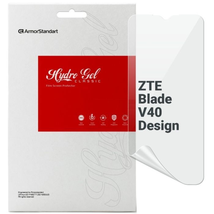 Пленка защитная Armorstandart ZTE Blade V40 Design Фото