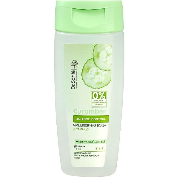 Мицеллярная вода Dr. Sante Cucumber Balance Control 200 мл Фото