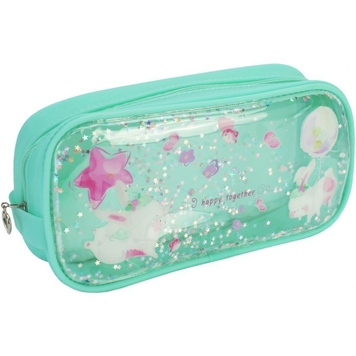 Пенал Cool For School 1 отделение Бирюзовый Фото