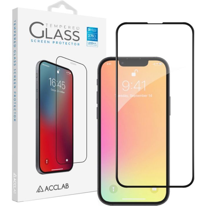 Стекло защитное ACCLAB Full Glue Apple iPhone 13 mini Фото