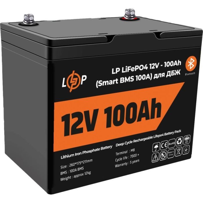 Батарея LiFePo4 LogicPower 12.8V - 100 Ah (1280Wh) Фото