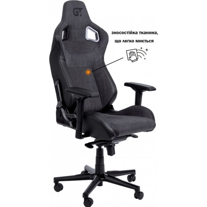 Кресло игровое GT Racer X-8005 Dark Gray/Black Фото