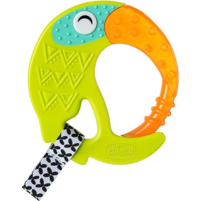 Прорезыватель Chicco Тукан Салатовий Фото
