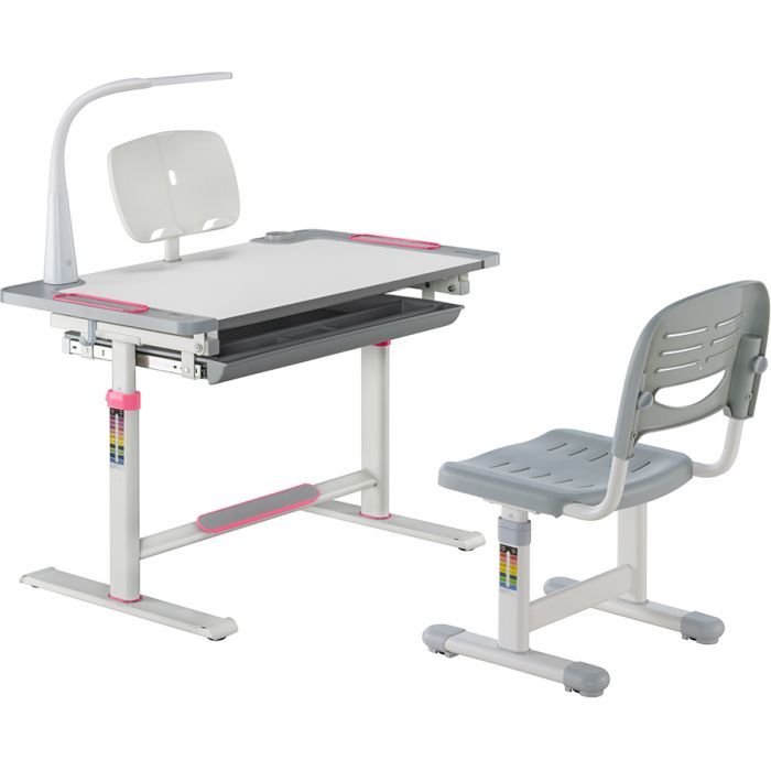 Парта со стулом FunDesk Littonia Pink Фото
