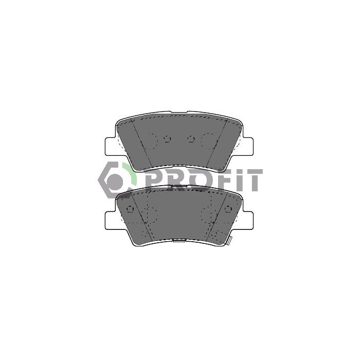 Тормозные колодки Profit 5000-4387 Фото