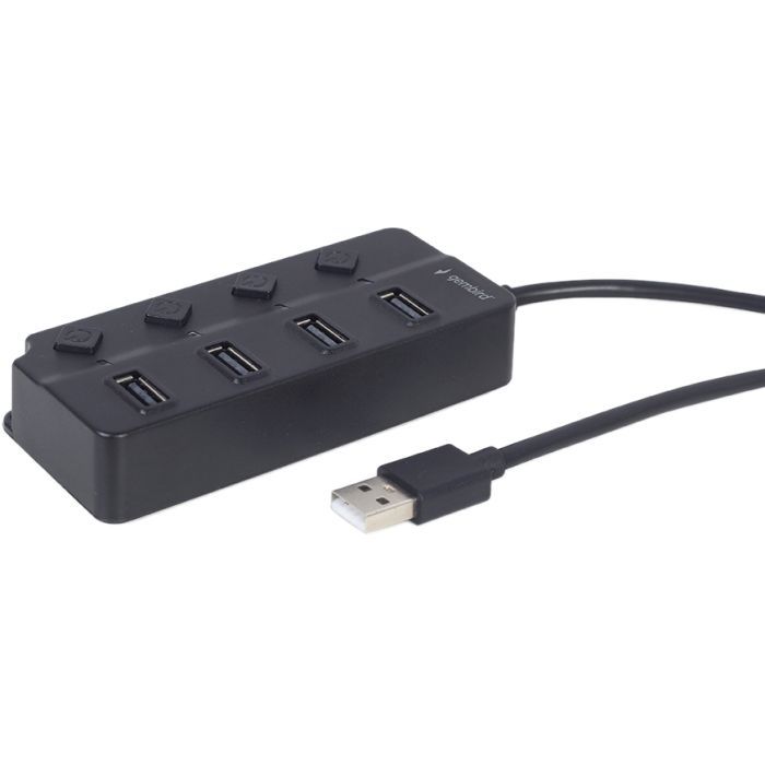 Концентратор Gembird USB 2.0 4 ports Фото