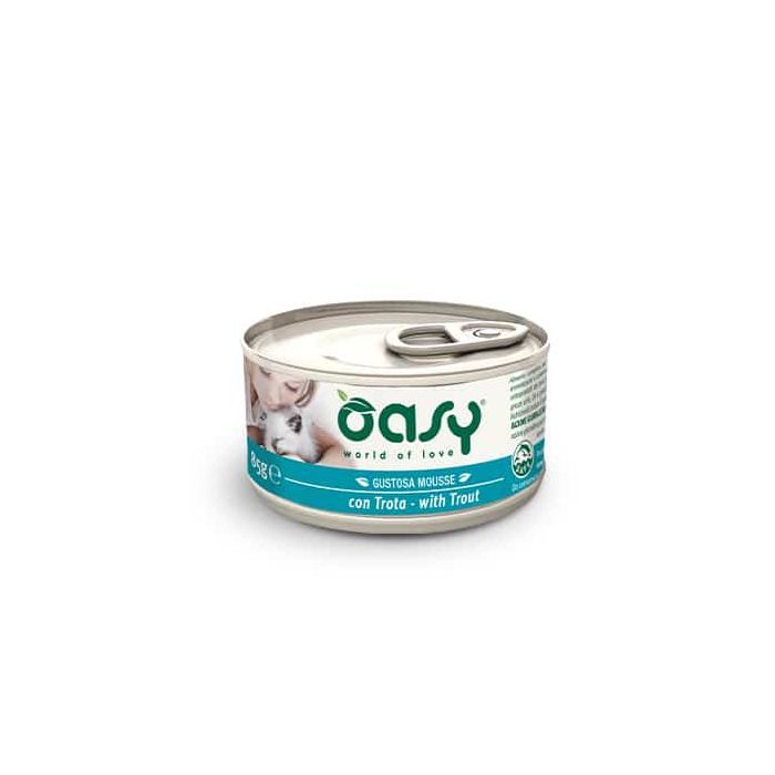 Консервы для кошек OASY Форель 85 г Фото