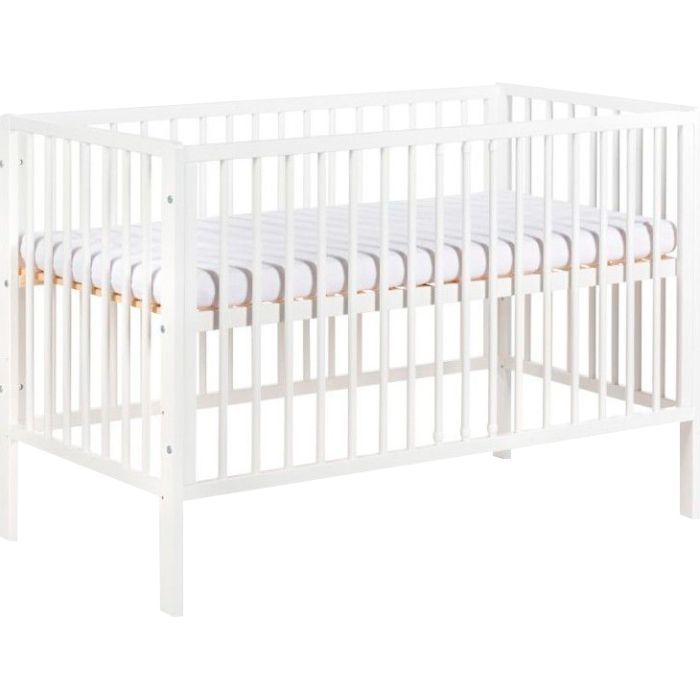 Кроватка Klups Frank 120 х 60 см Біле Фото