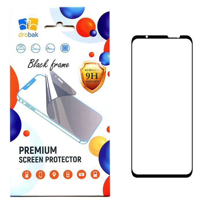 Стекло защитное Drobak Asus ROG Phone 5s (Black) (616151) Фото