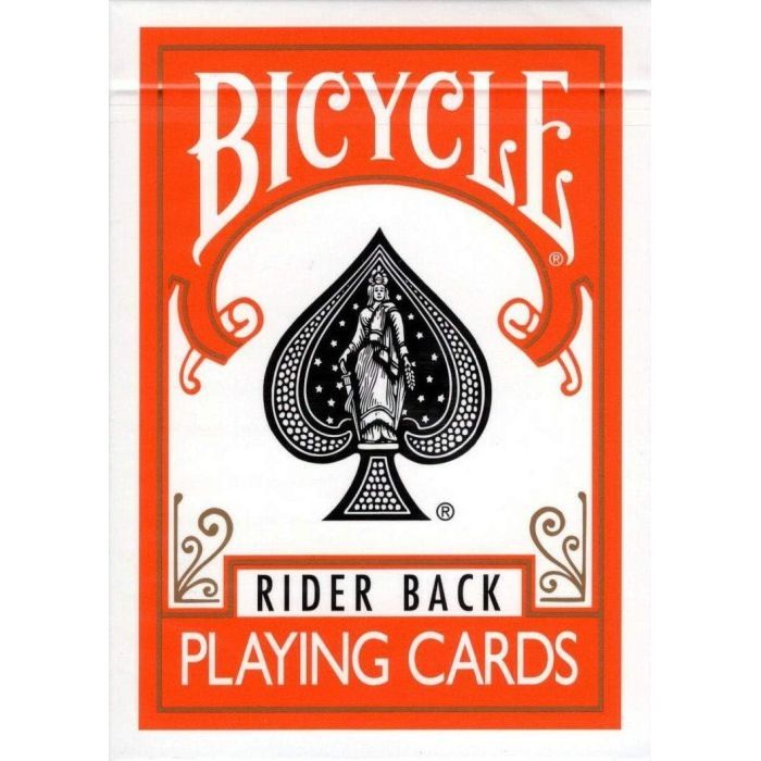 Карты игральные Bicycle Rider Back (Orange) Фото