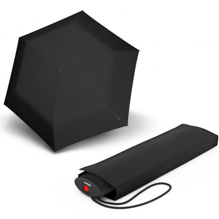 Зонт Knirps AS.050 Slim Small Manual Black Фото