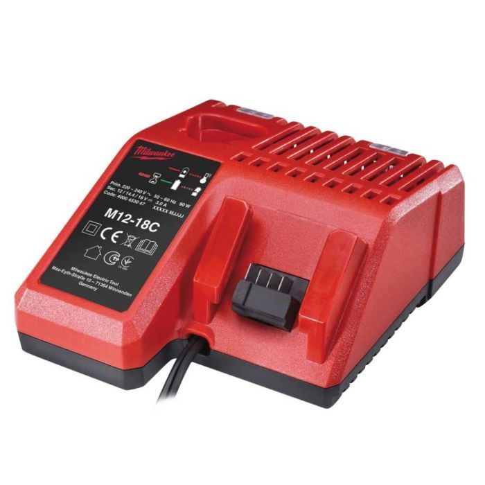 Зарядное устройство для аккумуляторов инструмента Milwaukee M12-18C Фото