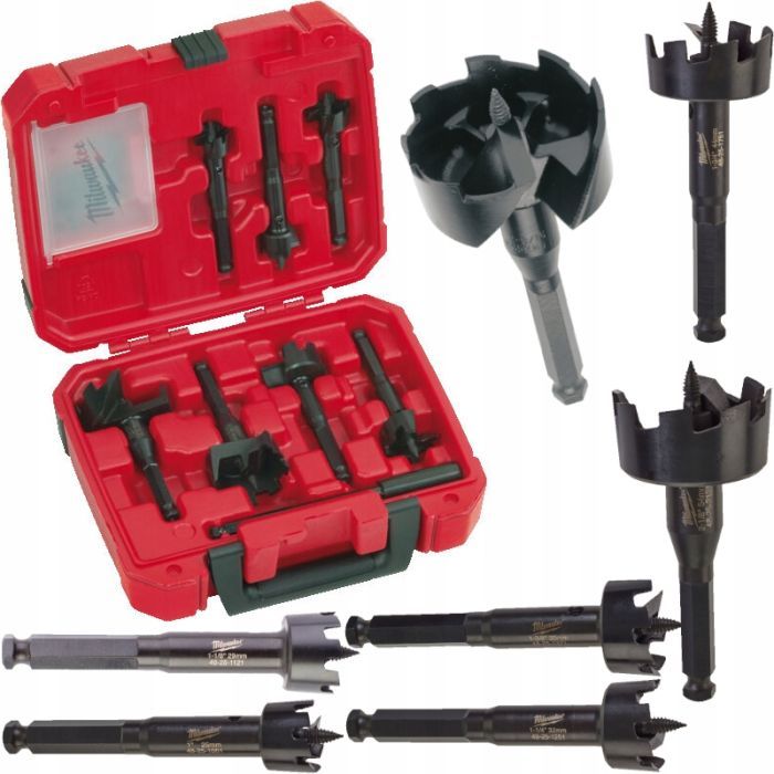 Набор сверл Milwaukee по дереву, 7 шт Фото