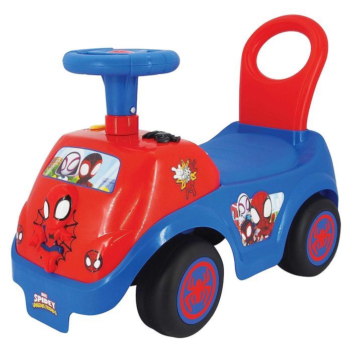 Чудомобиль Kiddieland мини – Команда Спайди (свет, звук) Фото