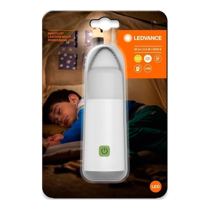 Ночник LEDVANCE NIGHTLUX LANTERN POWERBANK, ліхтарик, USB-зарядка, Фото 6