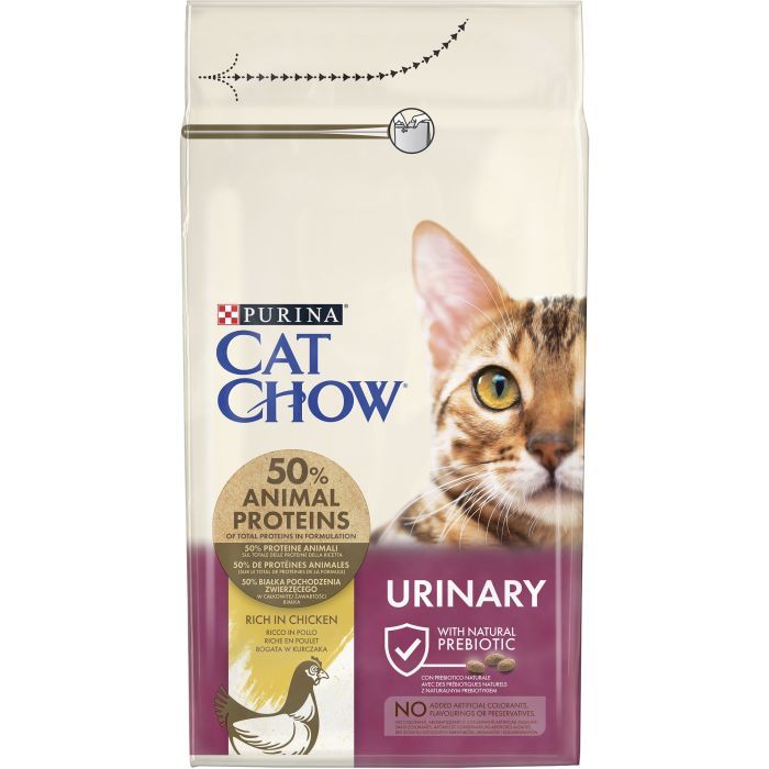 Сухой корм для кошек Purina Cat Chow Urinary Tract Health з куркою 1.5 кг Фото