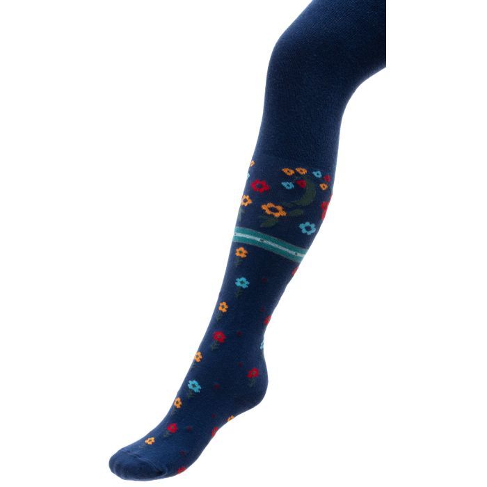 Колготки детские BNM в цветочек Фото