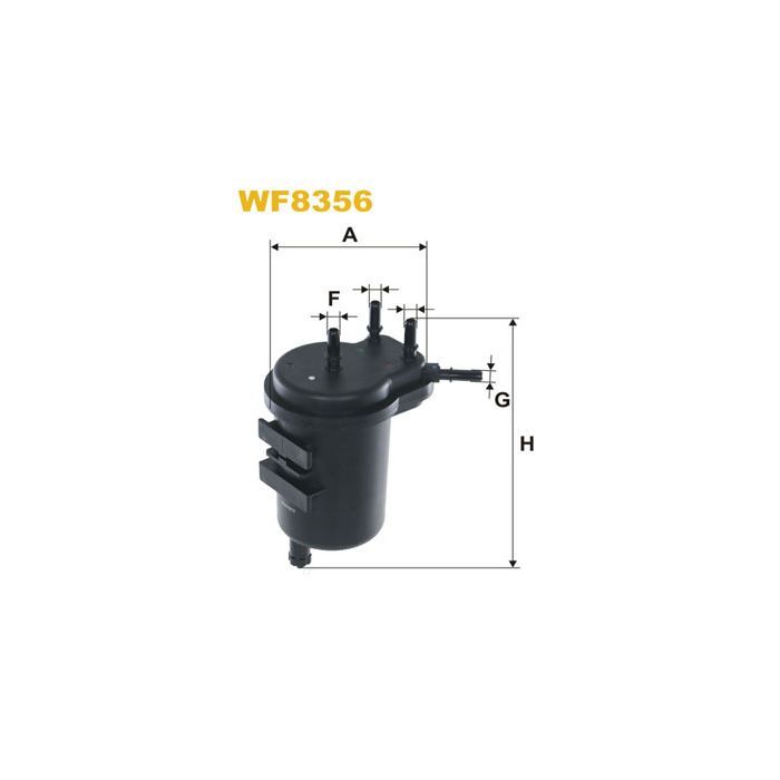 Фильтр топливный Wixfiltron WF8356 Фото