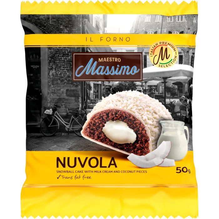 Печенье Maestro Massimo Coconut 50 г Фото