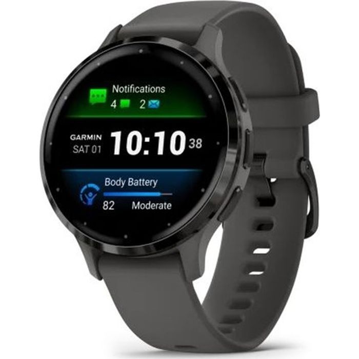 Смарт-часы Garmin Venu 3S, Pebble Gray + Slate, GPS Фото
