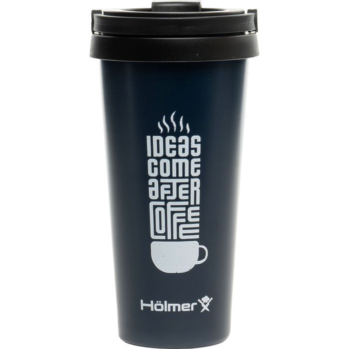 Термокружка Hölmer Coffee Time Темно-синя Фото