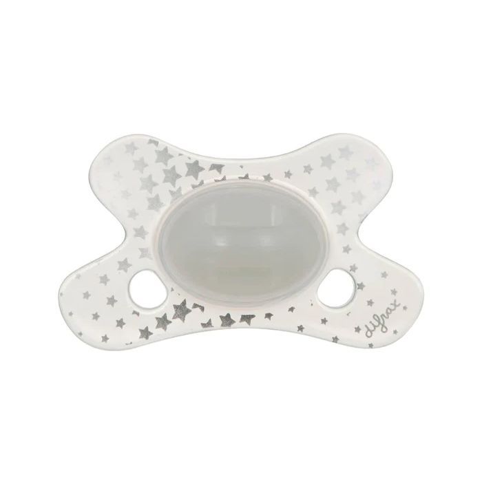 Пустышка Difrax Dental, світиться у темряві, 0-6 міс Фото