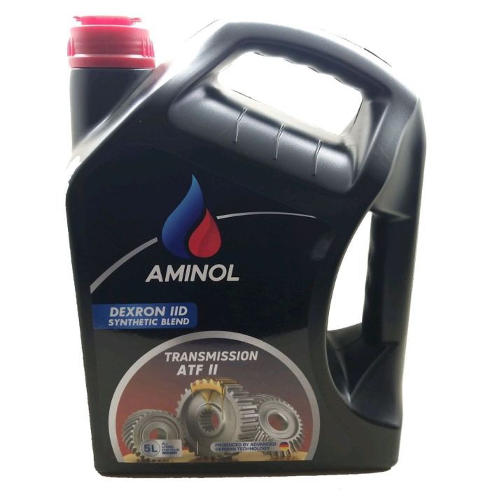 Трансмиссионное масло Aminol Kinetic ATF-IID червона 5л Фото